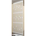 Ver imagem 2 de Painel Vazado Divisória Mdf London Branco - 0,90x2,60m