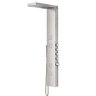 Ducha Vertical com Hidro Cascata e Led Square Inox - 1