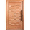 Ver imagem 3 de Porta Pivotante Maciça 214x109cm Eucalipto Pm97 Cruzeiro Portas