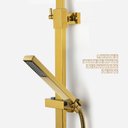 Ver imagem 5 de Ducha Coluna de Inox Quadrada 25 Cm