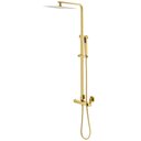 Ver imagem 1 de Ducha Coluna de Inox Quadrada 25 Cm