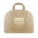 Ver imagem 2 de Mochila Dobrável para Viagem Estampa Lisa Jacki Design Creme