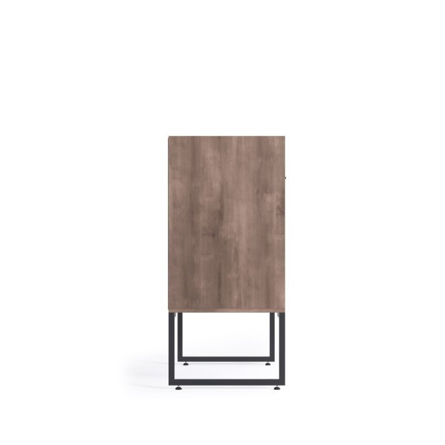Escrivaninha 120cm 1 Gaveta com Armário para Escritório Baixo 2 Portas Industrial Iron - 11