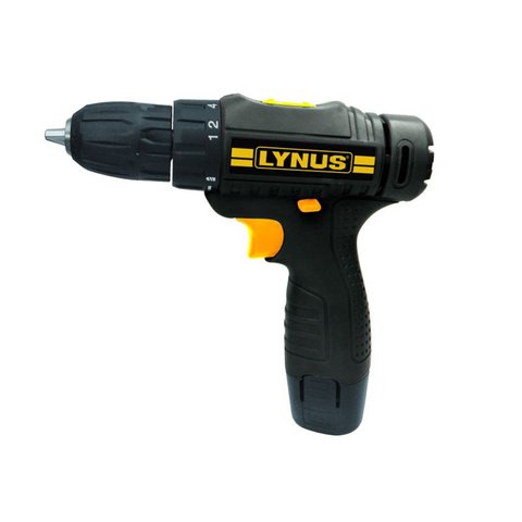 Parafusadeira Furadeira Bateria 12v Bivolt Pfv 012 LYNUS