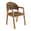 Ver imagem 6 de Conjunto Mesa Jantar Aracaju 180cm com 8 Cadeiras Allegra:nobuck Marrom