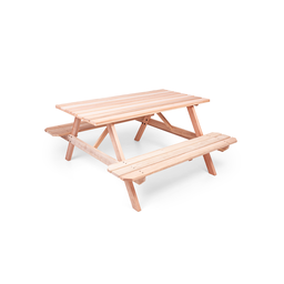 Mesa Picnic Madeira Maciça 140cm X 70cm - 2