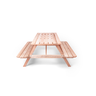 Mesa Picnic Madeira Maciça 140cm X 70cm - 5