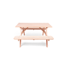 Mesa Picnic Madeira Maciça 140cm X 70cm - 4