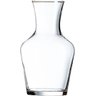 Mini Jarra A Vin de Vidro Transparente Luxuoso 500ml 16x6cm - 1