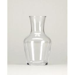 Mini Jarra A Vin de Vidro Transparente Luxuoso 500ml 16x6cm - 2 Mini Jarra A Vin de Vidro Transparente Luxuoso 500ml 16x6cm - 2