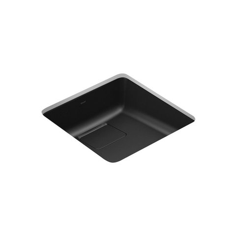 Cuba de Embutir Docolflow 30x30 12987194119 Quadrada Ônix