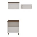 Ver imagem 3 de Kit Área de Serviço Acquaflex 100% Mdf com Armário, Balcão e Nicho com Metalon