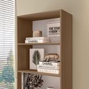 Ver imagem 6 de Estante para Livros Multiuso 5 Nichos 175cmx52cm Montreal Yescasa