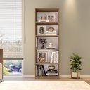 Ver imagem 4 de Estante para Livros Multiuso 5 Nichos 175cmx52cm Montreal Yescasa