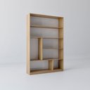 Ver imagem 6 de Estante para Livros 180cmx120cm 5 Prateleiras Seattle Yescasa