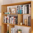 Ver imagem 6 de Estante de Livros 120 cm X 180 cm 5 Prateleiras Seattle Yescasa Marrom/Freijó