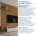 Ver mais imagens de Rack com Painel para TV até 75 Polegadas 218cm Cronos CabeCasa MadeiraOriginals