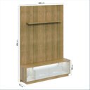 Ver imagem 3 de Rack com Painel Ripado para TV até 75 Polegadas 181cm Cronos com Fita LED CabeCasa MadeiraOriginals