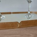 Ver imagem 5 de Bandeja Espelhada Vale em Couro Marrom