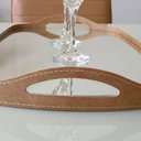 Ver imagem 3 de Bandeja Espelhada Vale em Couro Marrom