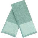 Ver imagem 1 de Kit 5 Toalha Lavabo Cristal Natalina 30x50cm Mar Mediterrâneo