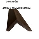 Ver imagem 4 de Acabamento Lateral Painel Ripado em WPC Casa Grassi Marrom/Rosewood