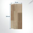 Ver imagem 2 de Batente Fingado Eucalipto 214x14cm BM01 Cruzeiro Portas Marrom