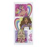Toalha Banho Barbie Personagem Felpuda Estampada 60 X 120cm - 1