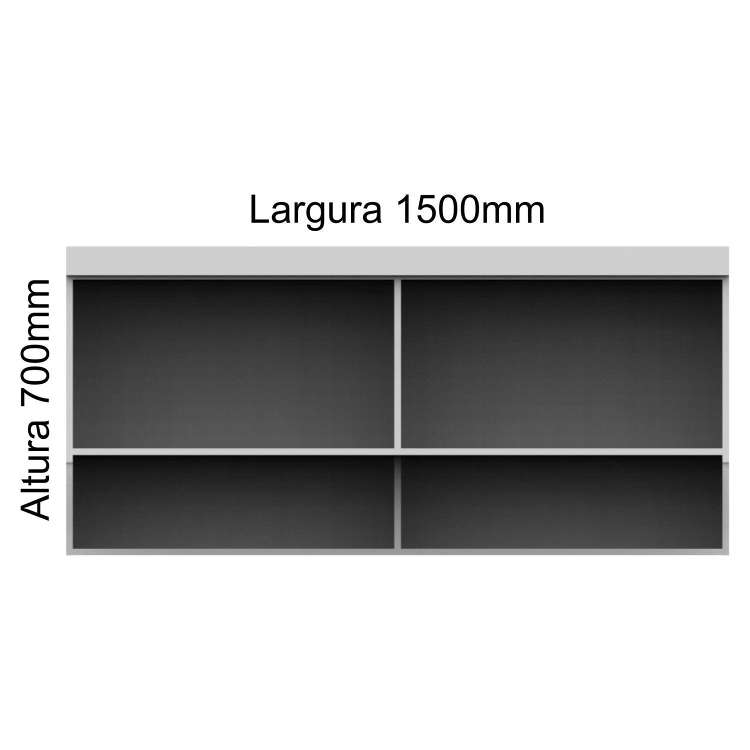 Guarda Roupa Modulado 6 Peças Infinity - 18