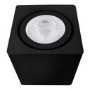 Ver imagem 2 de Kit 10 Spot Sobrepor Teto Beiral para Lâmpada Dicroica Preto Direcionável + 10 Lâmpadas Cor:preto -