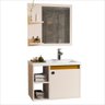 Gabinete P Banheiro C Espelheira e Cuba Adonis Perola/nature - 1