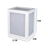 Randela Led Box 12w 3000k Branco Quente Ip65 Bivolt Branco - 3