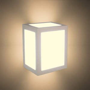 Randela Led Box 12w 3000k Branco Quente Ip65 Bivolt Branco