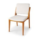 Ver imagem 6 de Kit 4 Cadeiras Madeira Maciça Encosto e Assento Estofado Uganda