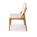 Ver imagem 7 de Kit 4 Cadeiras Madeira Maciça Encosto e Assento Estofado Uganda