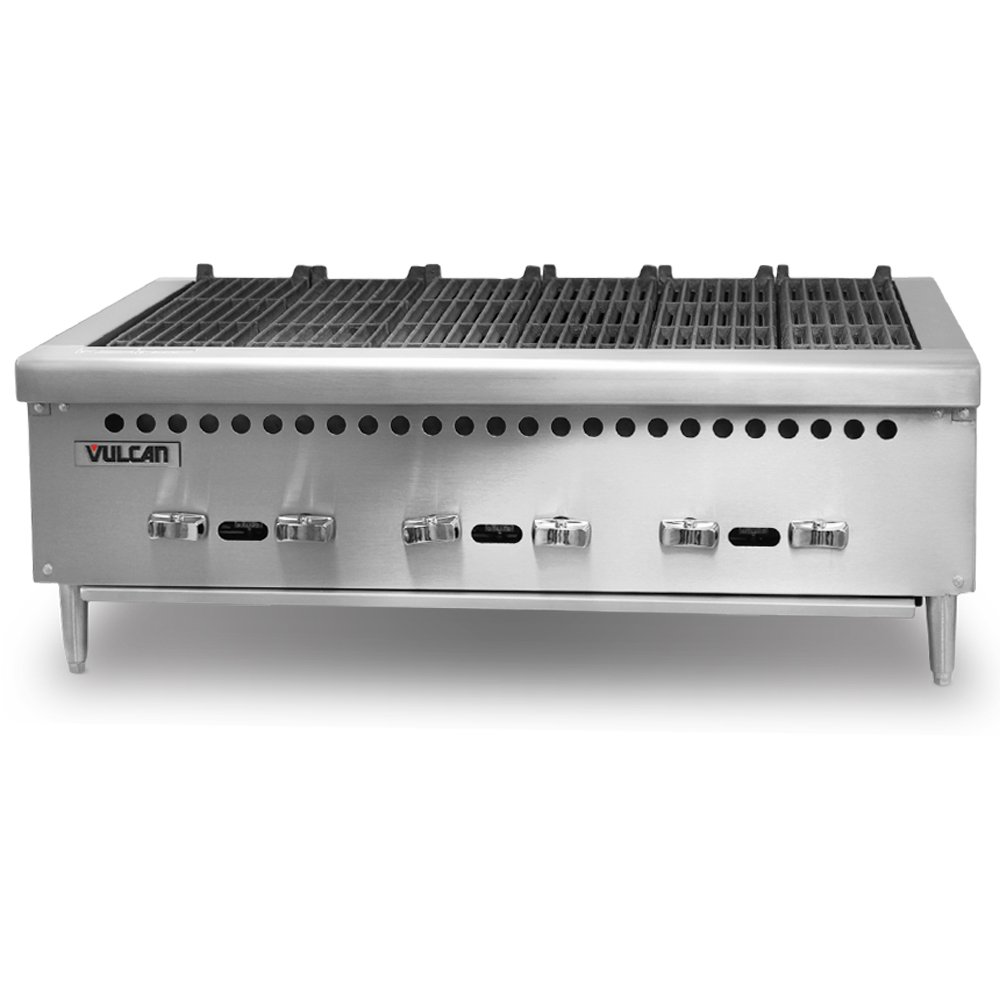 Chapa Grelha Char Broiler À Gás 6 Queimadores Vcrb36 Vulcan - 1