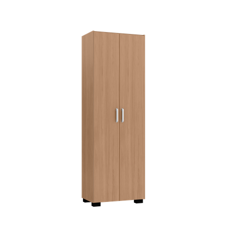 Armário Multiuso 5 Prateleira 2 Portas - Nature Móveis Leão