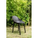 Ver imagem 2 de Cadeira Pétala para Jardim 83cm x 51cm Preto