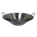 Ver imagem 1 de Tacho Aço Inox Beira Alta Chapa 1mm Fritura Cozinha 56cm 19l