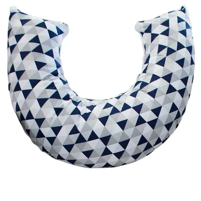 Ver imagem 1 de Capa de Almofada Amamentação - Losango Marinho