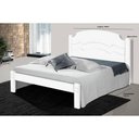 Ver imagem 2 de CAMA CASAL IRIS BRANCO / PRETO / BRANCO