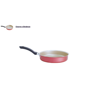 Frigideira Reta Antiaderente Nº 24: Estilo e Praticidade para sua Cozinha Luz Nobre Creme