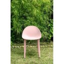 Ver imagem 2 de Cadeira Pétala para Jardim 83cm x 51cm Rosa/Rosê