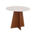 Ver imagem 3 de Conjunto Mesa Paraty Redonda com 4 Cadeiras Melina Asgard Bege Naturalle e Off