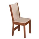Ver imagem 4 de Conjunto Mesa Paraty Redonda com 4 Cadeiras Melina Asgard Bege Naturalle e Off