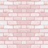 Papel de Parede Tijolos Rosa Arte Destaque 1,50 Metros - 2