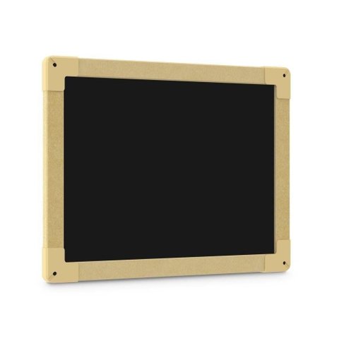 Lousa Quadro Negro 30x40cm em Madeira Mural Recados Parede Estudo Brincadeira Escolinha Infantil Res