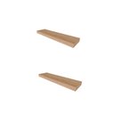 Ver imagem 2 de Kit com 2 Prateleiras de 50cm para Organização de Banheiro