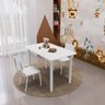Conjunto Infantil com Mesa 75x50cm com 2 Cadeiras Laura - 1