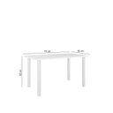 Ver imagem 3 de Conjunto Infantil com Mesa 75x50cm com 2 Cadeiras Laura